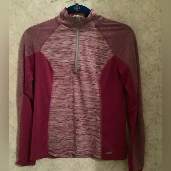 AVIA~SPORT SHIRT~MARBLED~PINK~M - Picture 1 of 5